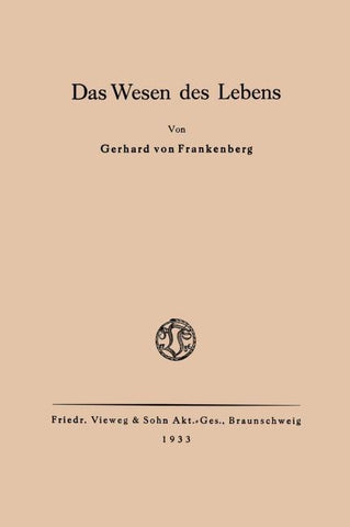 Das Wesen des Lebens