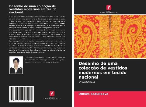 Desenho de uma colecção de vestidos modernos em tecido nacional