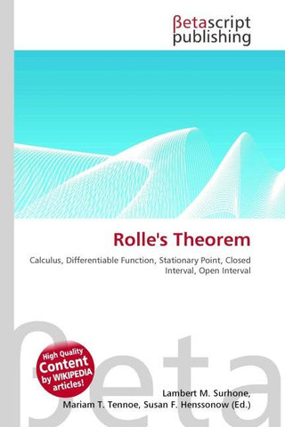 Rolle''s Theorem