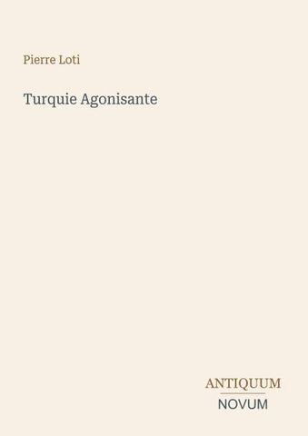 Turquie Agonisante