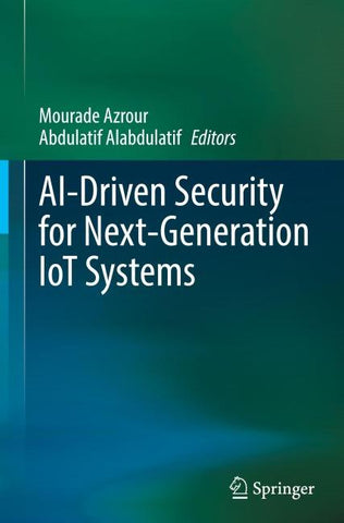 AI-Driven Security for Next-Generation IoT Systems