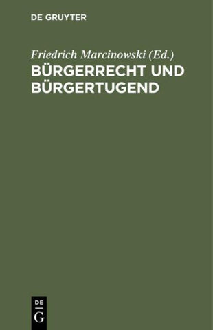 Bürgerrecht und Bürgertugend