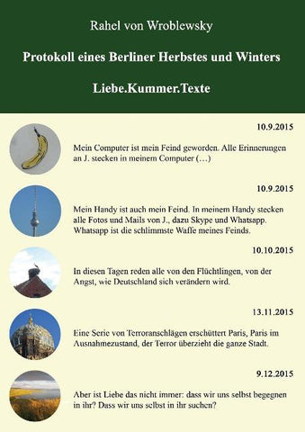 Protokoll eines Berliner Herbstes und Winters