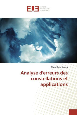 Analyse d'erreurs des constellations et applications