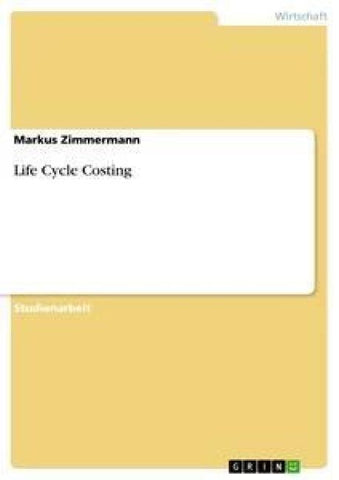 Life Cycle Costing