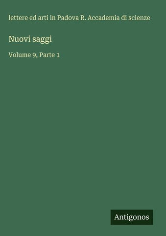 Nuovi saggi