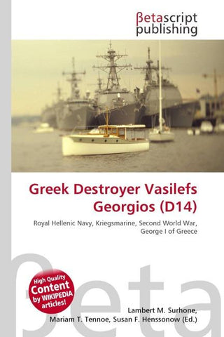 Greek Destroyer Vasilefs Georgios (D14)