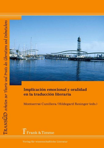 Implicación emocional y oralidad en la traducción literaria