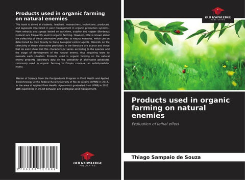 Products used in organic farming on natural enemies