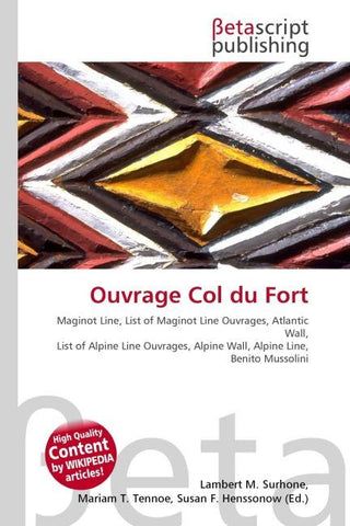Ouvrage Col du Fort