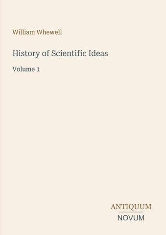 History of Scientific Ideas