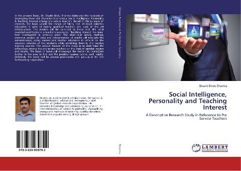 Social Intelligence, Personality and Teaching Interest