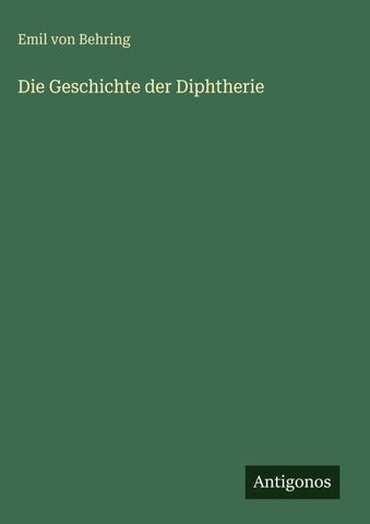 Die Geschichte der Diphtherie