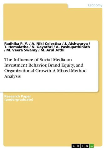 The Influence of Social Media on Investment Behavior, Brand Equity, and Organizational Growth. A Mixed-Method Analysis
