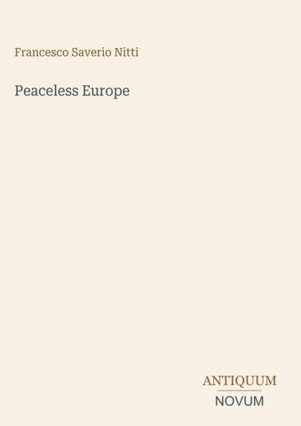 Peaceless Europe
