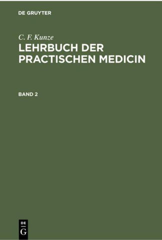 Lehrbuch der practischen Medicin. Band 2