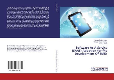 Software As A Service (SAAS) Adoption for fhe Development Of SMEs