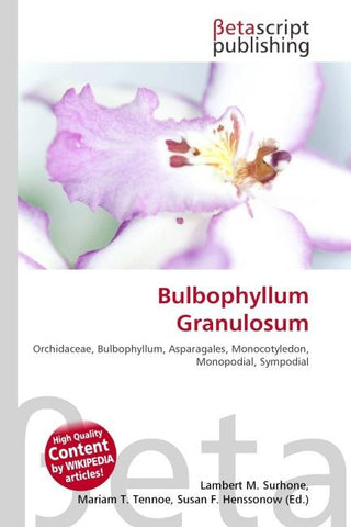 Bulbophyllum Granulosum