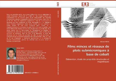 Films minces et réseaux de plots submicroniques à base de cobalt