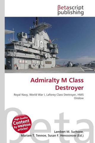 Admiralty M Class Destroyer