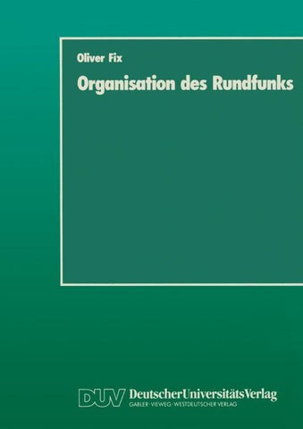 Organisation des Rundfunks