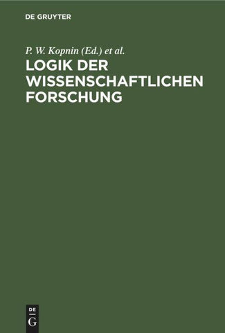 Logik der wissenschaftlichen Forschung
