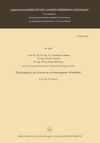 Die Reduktion von Eisenerzen im heterogenen Wirbelbett