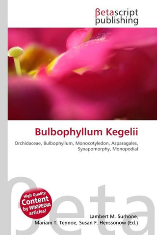 Bulbophyllum Kegelii