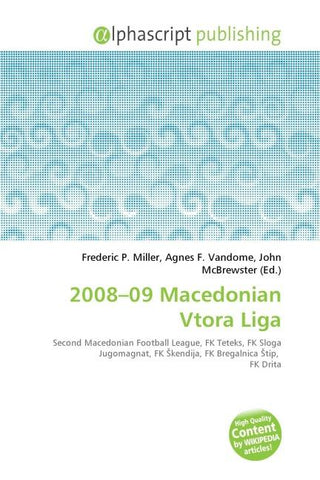 2008-09 Macedonian Vtora Liga