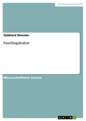 Faschingskultur