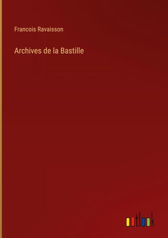 Archives de la Bastille