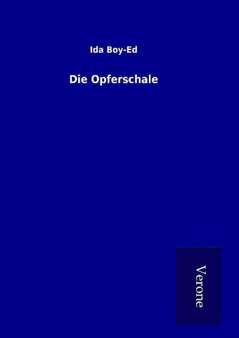 Die Opferschale