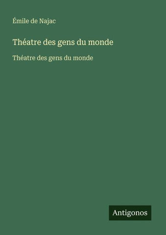 Théatre des gens du monde
