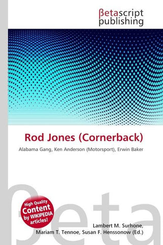 Rod Jones (Cornerback)