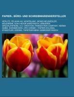 Papier-, Büro- und Schreibwarenhersteller