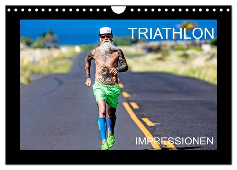 TRIATHLON Impressionen (Wandkalender 2026 DIN A4 quer), CALVENDO Monatskalender