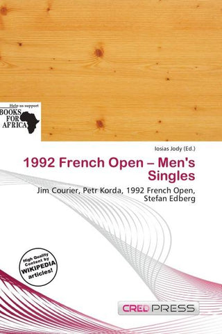 1992 French Open - Men's Singles