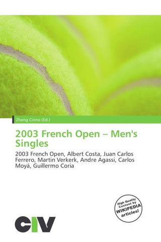 2003 French Open - Men's Singles