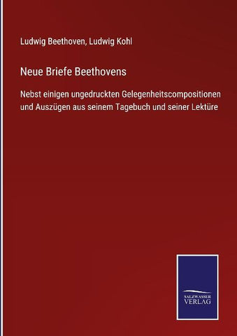 Neue Briefe Beethovens