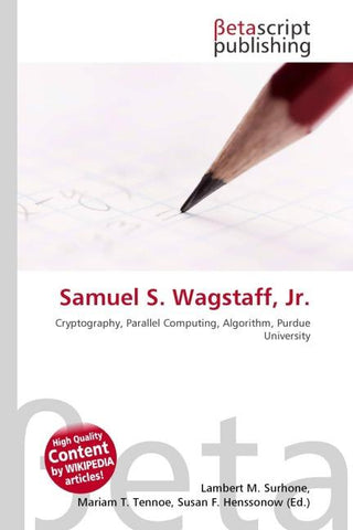 Samuel S. Wagstaff, Jr.