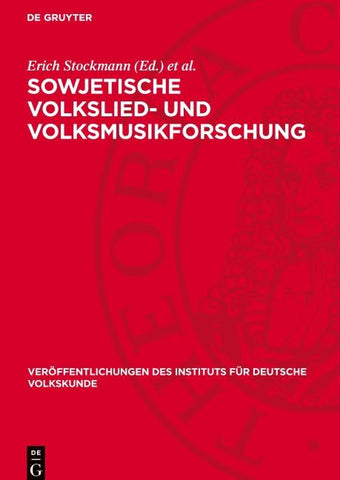Sowjetische Volkslied- und Volksmusikforschung