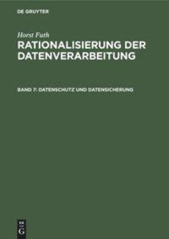 Datenschutz und Datensicherung