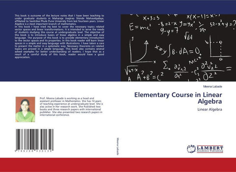 Elementary Course in Linear Algebra