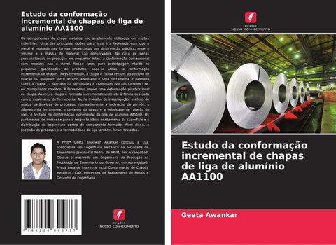 Estudo da conformação incremental de chapas de liga de alumínio AA1100