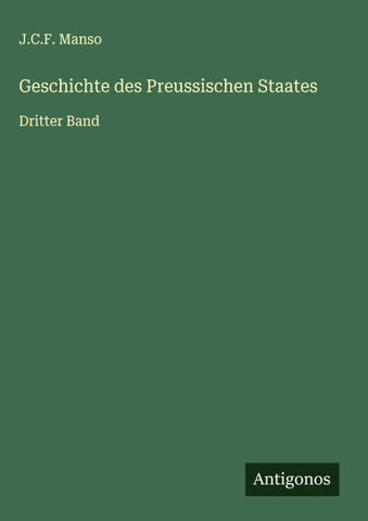 Geschichte des Preussischen Staates