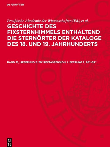 20h Rektaszension, Lieferung 2. 26m–59m
