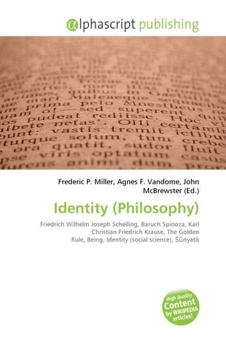 Identity (Philosophy)