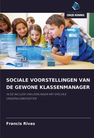 SOCIALE VOORSTELLINGEN VAN DE GEWONE KLASSENMANAGER