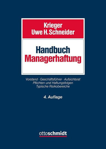 Handbuch Managerhaftung
