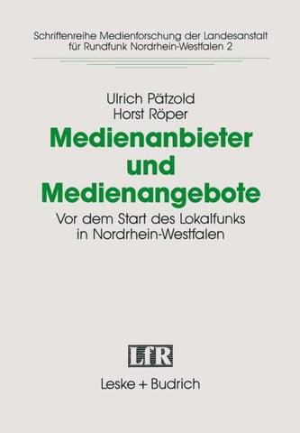 Medienanbieter und Medienangebote